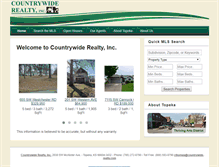 Tablet Screenshot of countrywide-realty.com